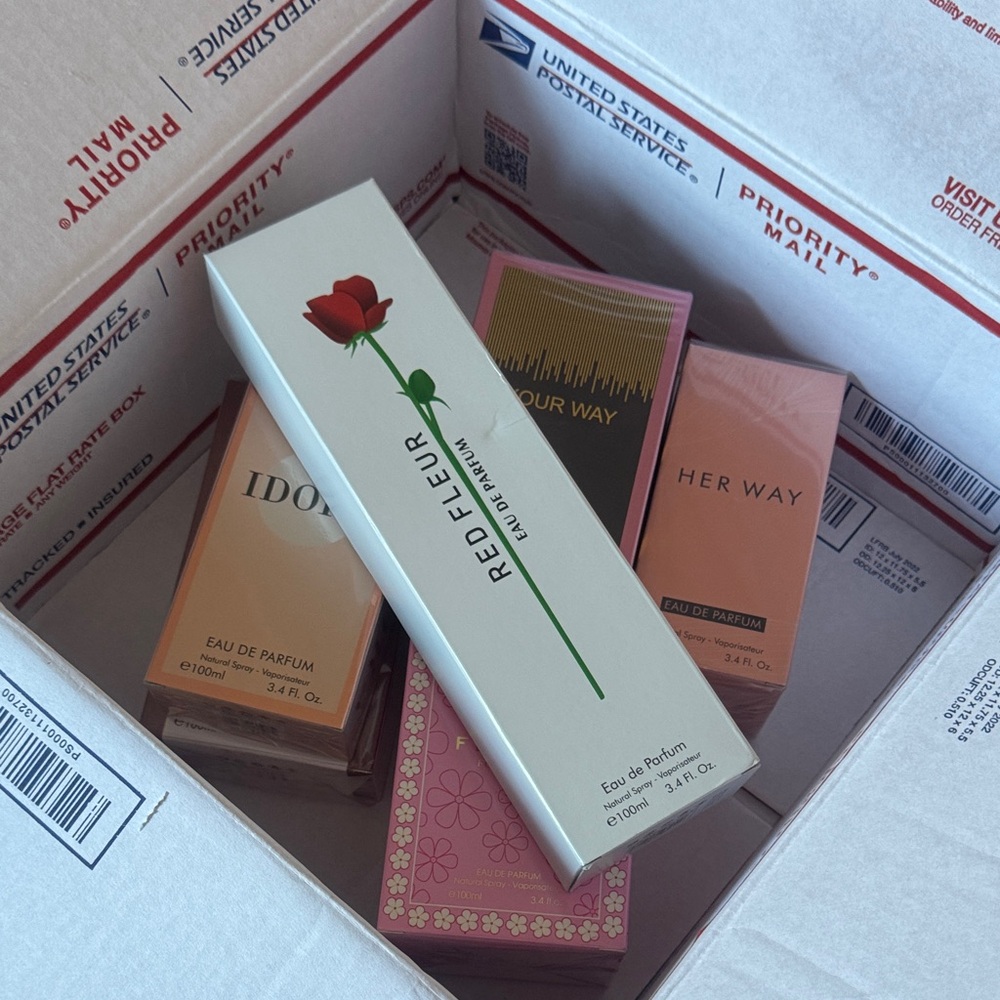 6 perfumes in a box!!!